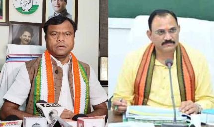 स्वास्थ्य मंत्री का दीपक बैज पर पलटवार, बोले- अस्पताल चलने को तैयार