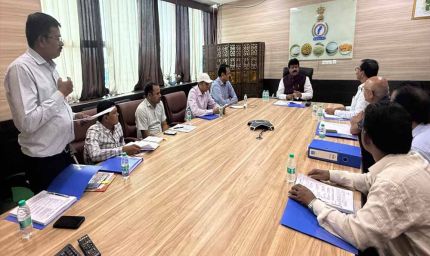 संजय श्रीवास्तव की अध्यक्षता में नागरिक आपूर्ति निगम के वार्षिक आम सभा की बैठक संपन्न