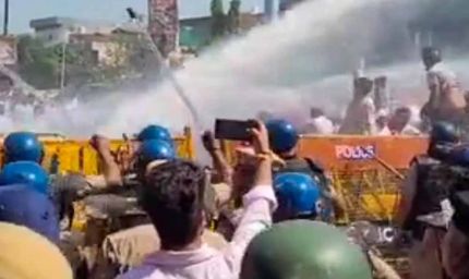 धान खरीद न होने पर कुरुक्षेत्र के किसानों का प्रदर्शन, GT रोड किया जाम
