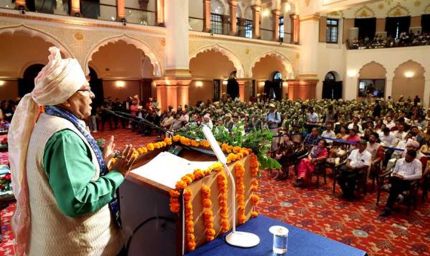 दीक्षांत शपथ का करें आजीवन पालन : राज्यपाल  पटेल