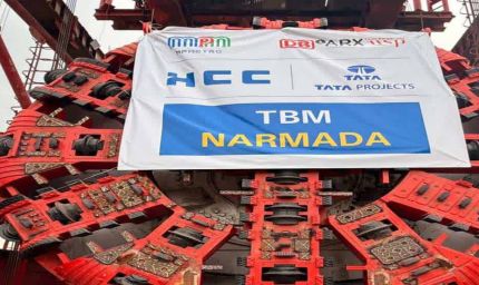 इंदौर मेट्रो की पहली अंडरग्राउंड खुदाई शुरू, 1000 टन की TBM से बनेगी सुरंग