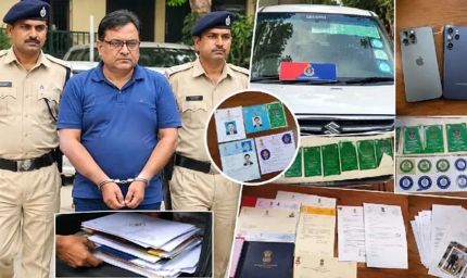 खुद को गृह विभाग का अंडर सेक्रेटरी बताकर पुलिस पर जमाता था धौंस, फर्जी अफसर गिरफ्तार