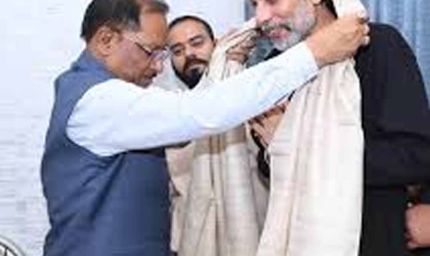 CM साय ने BJP प्रदेश अध्यक्ष किरण देव से की मुलाकात, स्वास्थ्य का जाना हाल