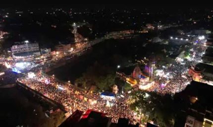 इंदौर में अनंत चतुर्दशी झांकी पर सख्त सुरक्षा, 6 संभाग-12 जोन में तैनात पुलिस
