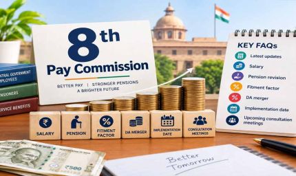 8th Pay Commission: पेंशनर्स ने ₹45 हजार न्यूनतम पेंशन की मांग उठाई