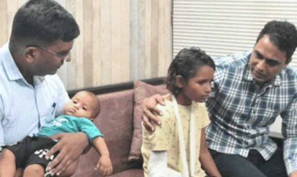 आजमगढ़: योगी सरकार की पुलिस की संवेदनशील पहल, अनाथ हुए बच्चों को जिले के सभी पुलिसकर्मी अपने वेतन से देंगे सहायता