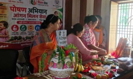 आंगन मिलन सेवा से उत्सव स्थल बने आंगनबाड़ी केंद्र, पहले दिन 97 हजार से अधिक लोगों की सहभागिता