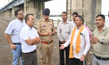 गंगरेल बांध के सभी 14 गेट खुले, महानदी के तटीय क्षेत्रों में प्रशासन अलर्ट मोड पर