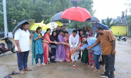 बीटीआई ग्राउंड में संकल्प नवरात्रि एवं रास गरबा उत्सव की तैयारियों का भूमिपूजन के साथ शुभारंभ