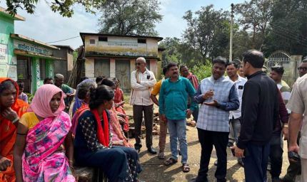 वन मंत्री  केदार कश्यप ने बस्तर के बाढ़ प्रभावित क्षेत्रों का लिया जायजा