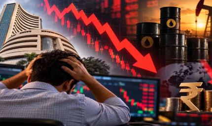 Stock Market Crash: खुलते ही शेयर बाजार में हाहाकार, निफ्टी 23,000 के नीचे