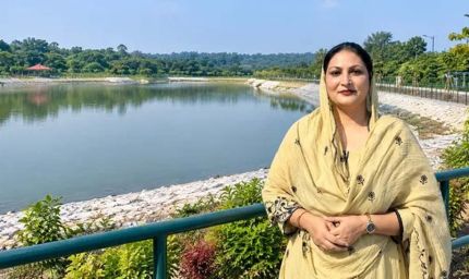 हरियाणा के बुंगा गांव में बना ‘मिनी सुखना लेक’, सरपंच कविता चौधरी ने बदली डैम की तस्वीर