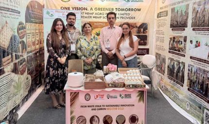 100 टन कृषि कचरे से बनाया टेक्सटाइल फाइबर, अब अमेरिका-कोरिया पहुंचेगा यूपी का हेम्प