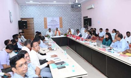 उप मुख्यमंत्री  अरुण साव ने की सेवा संकल्प अभियान की तैयारियों की गहन समीक्षा