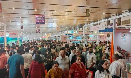 5.48 लाख से अधिक फुटफॉल के साथ यूपीआईटीएस ने रचा नया रिकॉर्ड
