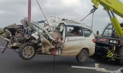 रतलाम एक्सप्रेस-वे पर दो हादसे, 4 की मौत और 8 घायल