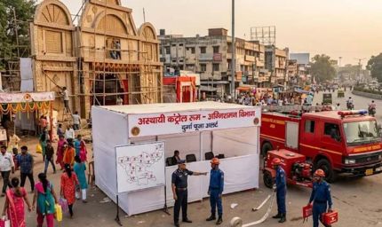 दुर्गा पूजा में आग से सुरक्षा के पुख्ता इंतजाम, 24 जिलों में तैनात होंगे मिनी वाटर टेंडर