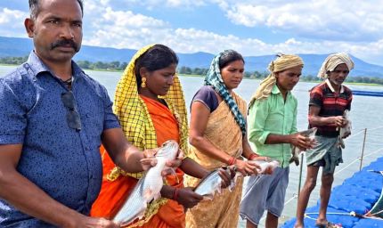 प्रधानमंत्री मत्स्य संपदा योजना से मल्हनिया जलाशय में बदली मछुआरों की जिंदगी