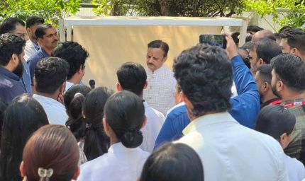 नर्सिंग विद्यार्थियों ने उप मुख्यमंत्री शुक्ल का जताया आभार