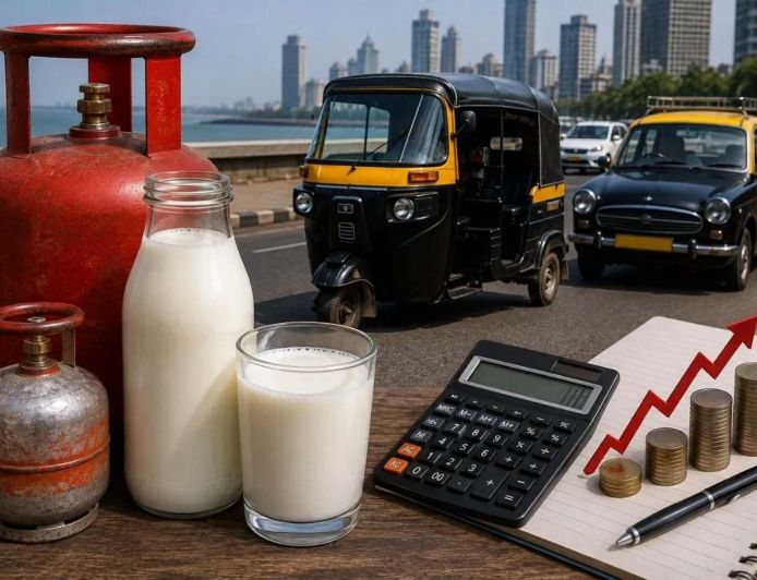 1 सितंबर से मुंबईकरों पर महंगाई की मार, दूध-ऑटो-टैक्सी और कमर्शियल LPG के दाम बढ़े