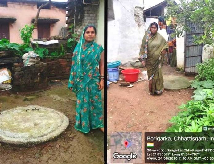 मोर गांव मोर पानी अभियान से दुर्ग में महिलाओं ने श्रमदान से बनाए 3360 सोख्ता गड्ढे