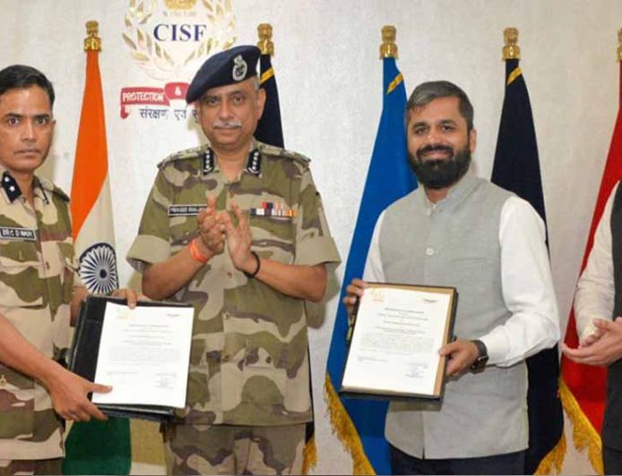 CISF-DFI मिलकर 370 संवेदनशील प्रतिष्ठानों की ड्रोन से करेगी सुरक्षा, बहरोड़ में बनेगा ट्रेनिंग हब