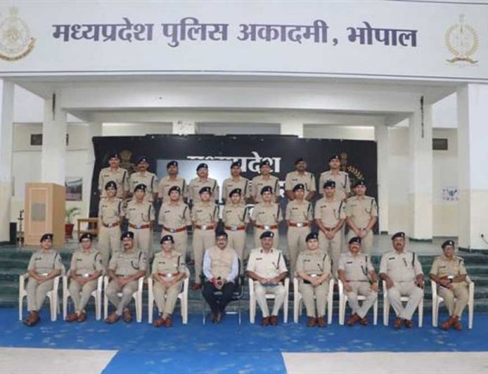 मध्यप्रदेश पुलिस अकादमी में 46वें उप पुलिस अधीक्षक बैच के बुनियादी प्रशिक्षण का शुभारंभ
