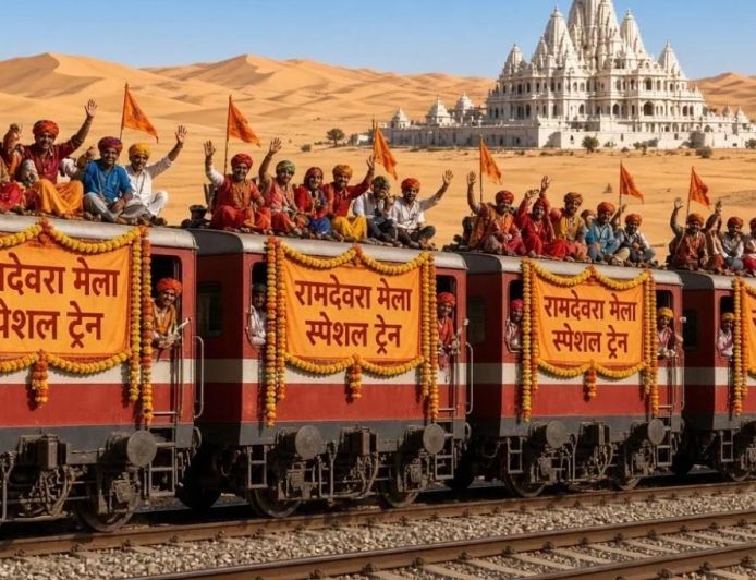 रामदेवरा मेले की तैयारी पूरी, जोधपुर से सुबह-शाम मिलेंगी ट्रेनें; जानें पूरा शेड्यूल