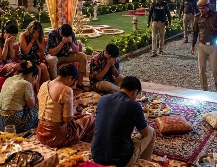 जयपुर के रिसॉर्ट में हाई-प्रोफाइल पार्टी पर छापा, 7 विदेशी युवतियों समेत 11 हिरासत में