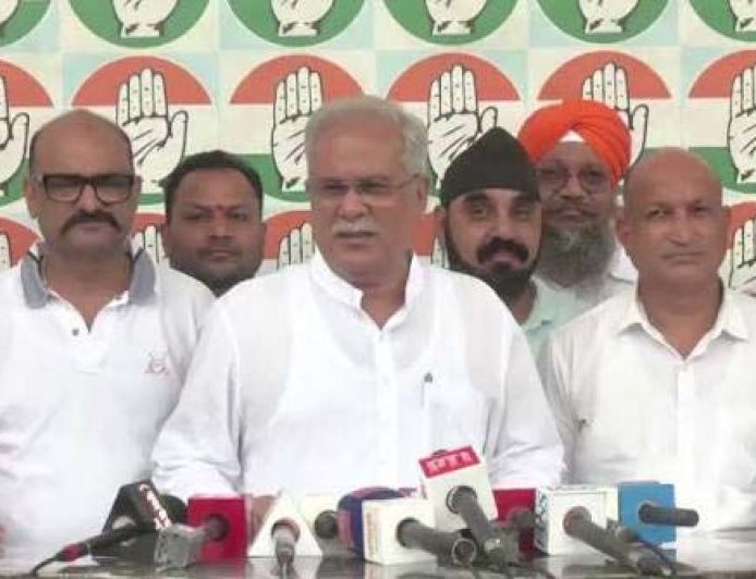 भूपेश बघेल का केंद्र और साय सरकार पर हमला