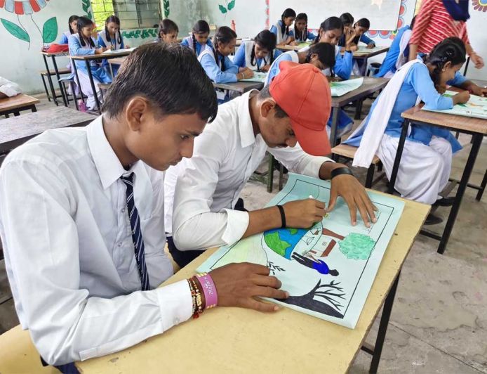 25 करोड़ बच्चों के सपनों को भारत  हर बच्चों को अवसर, हर सपनों को उड़ान: विकसित भारत का संकल्प