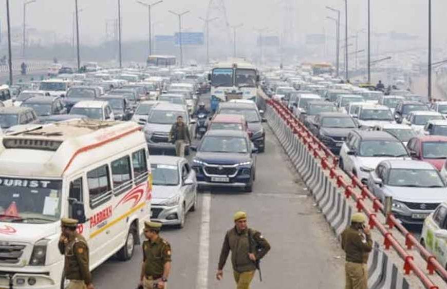 मोहाली-चंडीगढ़ बॉर्डर पर 7 दिन का किसान कैंप, नया रूट पता करके ही घर से निकलें