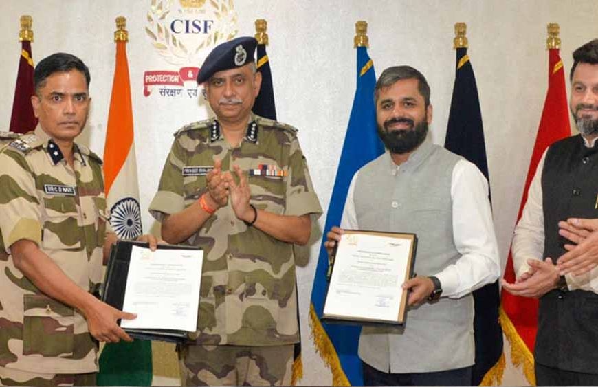 CISF-DFI मिलकर 370 संवेदनशील प्रतिष्ठानों की ड्रोन से करेगी सुरक्षा, बहरोड़ में बनेगा ट्रेनिंग हब
