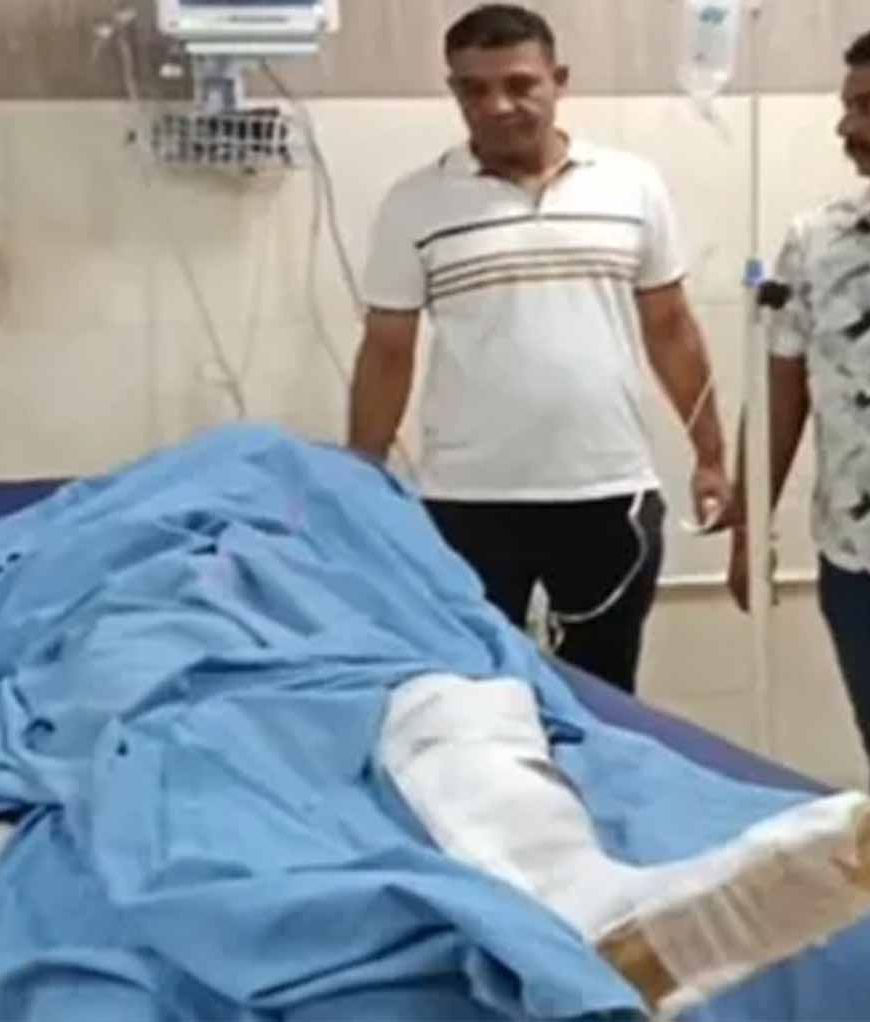 कुरुक्षेत्र में 2 लाख की लूट के आरोपी का एनकाउंटर, पुलिस ने पैर में मारी गोली