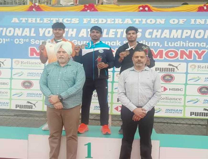 राष्ट्रीय युवा एथलेटिक्स चैंपियनशिप में एमपी के खिलाड़ियों का दमदार प्रदर्शन