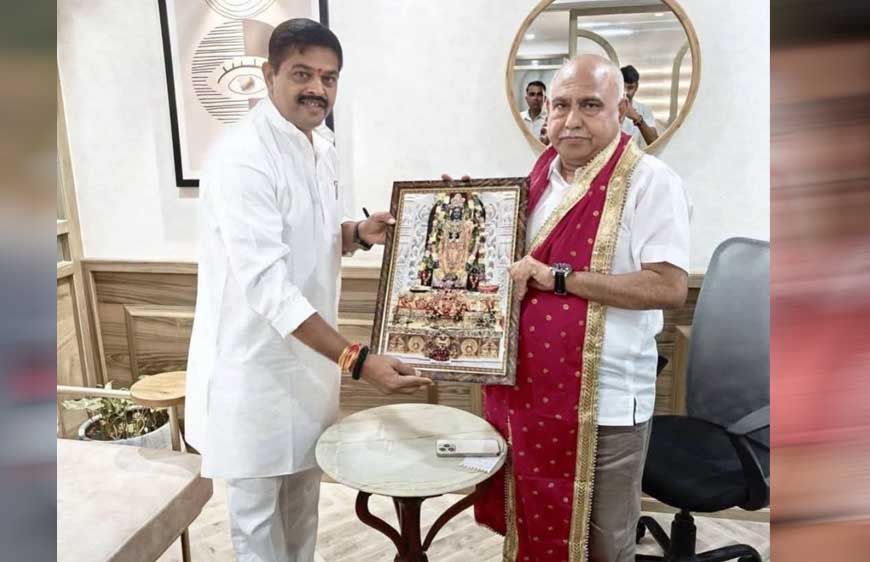 भाजपा नेता चेतन भार्गव ने प्रदेश अध्यक्ष हेमंत खंडेलवाल को दी जन्मदिवस की शुभकामनाएं