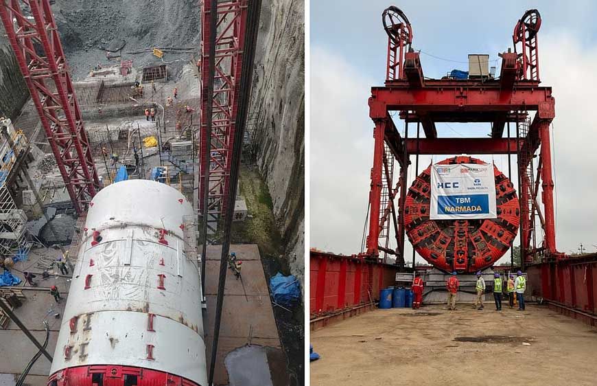 इंदौर मेट्रो का अंडरग्राउंड मिशन शुरू, पहली TBM ‘नर्मदा’ लॉन्च; 1000 टन भार उठाने वाली तकनीक का इस्तेमाल