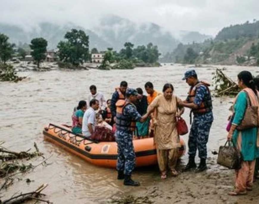 नेपाल बाढ़ के बाद राहत शिविरों में महिलाओं की मुश्किलें बढ़ीं, ‘पैड हैं मगर अंडरवियर नहीं’