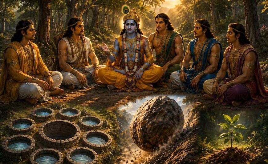 श्रीकृष्ण ने पांडवों को क्यों भेजा था वन? कलियुग से जुड़ी 5 रहस्यमयी घटनाओं का क्या है राज