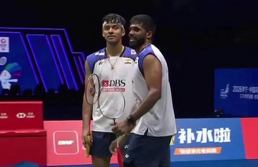सात्विक-चिराग की चीन मास्टर्स में धाक, मलेशियाई जोड़ी को हराकर तीसरी बार फाइनल में पहुंचे