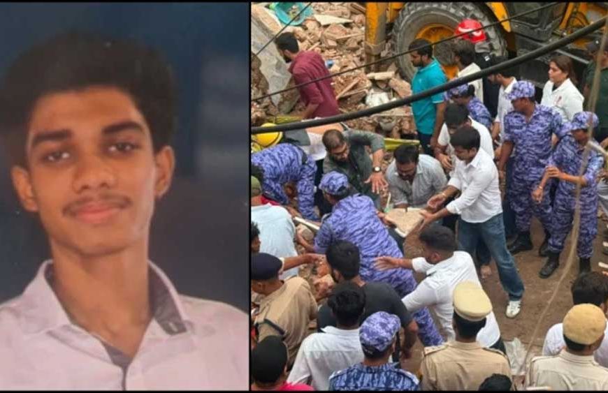 दिल्ली इमारत हादसे में दुर्ग के छात्र युवराज सोनी की मौत, आखिरी कॉल में दोस्त ने सुनी गड़गड़ाहट