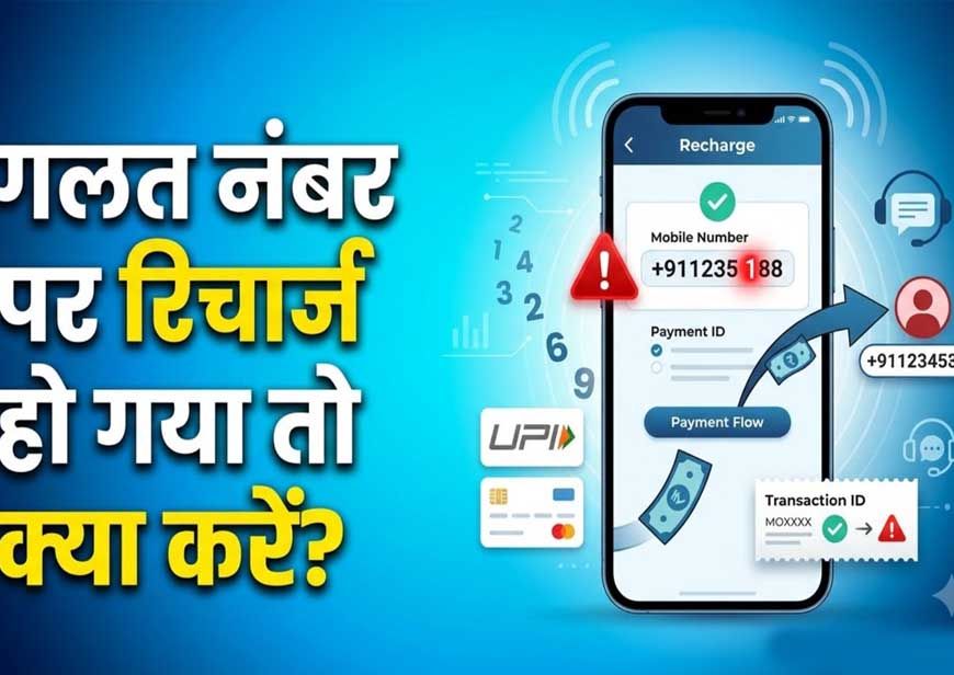गलत नंबर पर हो गया मोबाइल रिचार्ज? ऐसे मिलेगा पूरा रिफंड, जानें पैसे वापस पाने का तरीका