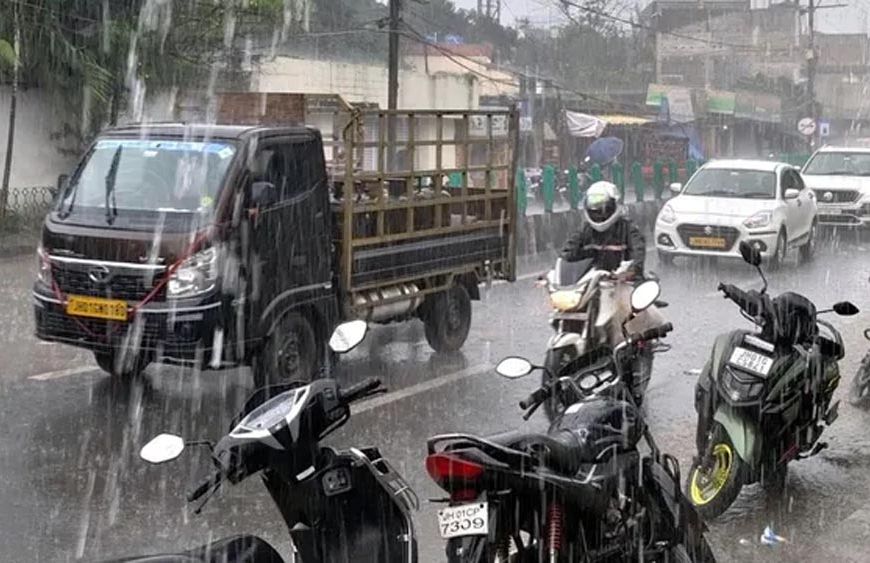रांची में बदला मौसम का मिजाज, 60.6 MM बारिश; 13 सितंबर तक बारिश के आसार
