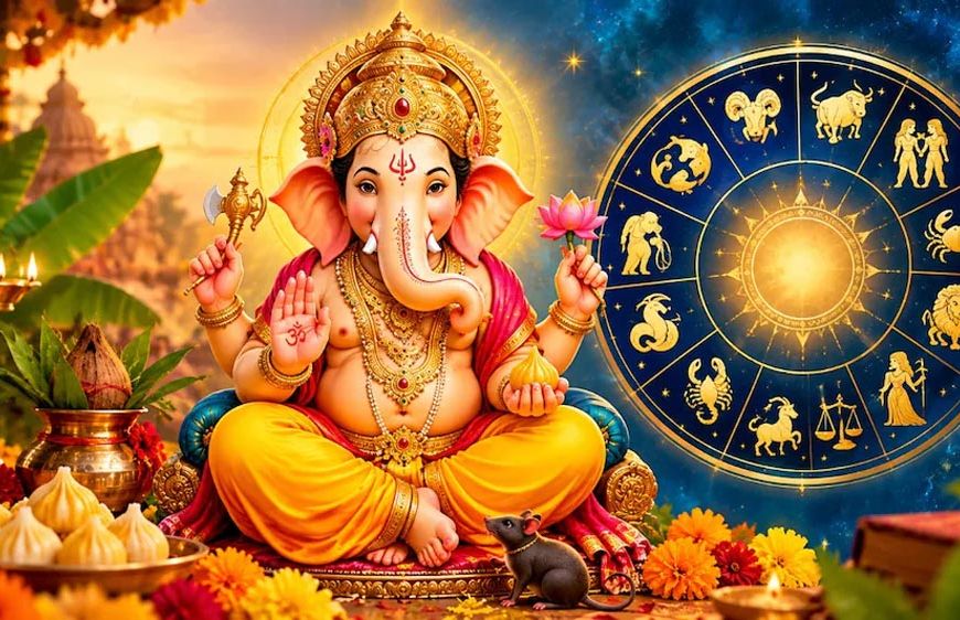 Ganesh Chaturthi 2026: 14 सितंबर से इन 5 राशियों की चमकेगी किस्मत, बप्पा बरसाएंगे कृपा