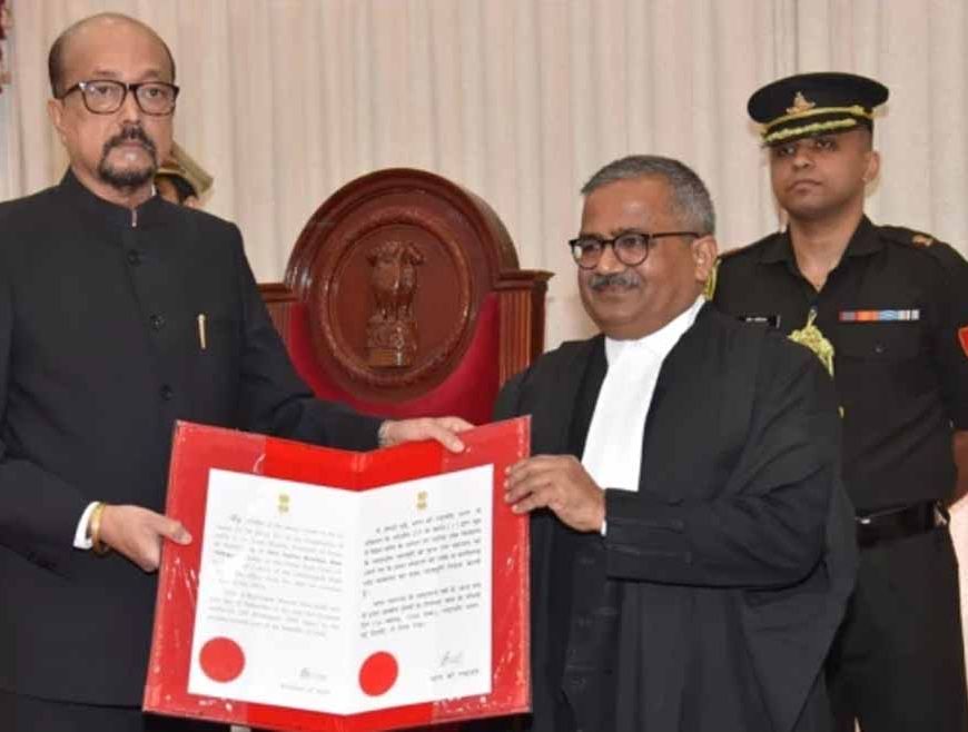 CG के मुख्य न्यायाधीश जस्टिस महापात्र बोले- मां महामाया की भूमि पर आना मेरा सौभाग्य