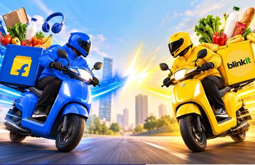 Blinkit को पीछे छोड़ने की रेस में Flipkart Minutes, तेजी से बढ़ रहा कारोबार; रिपोर्ट ने चौंकाया