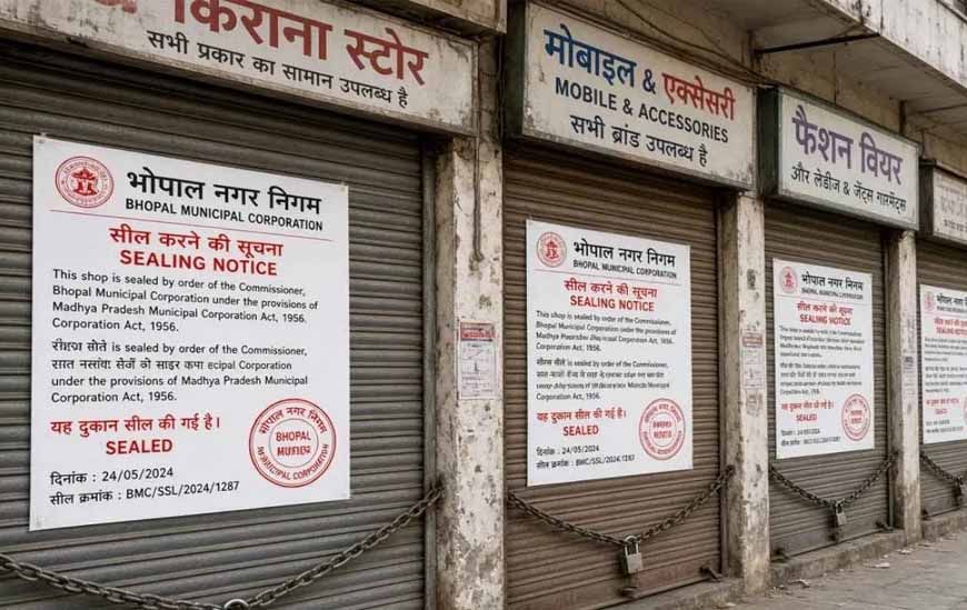 भोपाल में रिहायशी इलाकों में कारोबार पर हाईकोर्ट सख्त, 7 दिन में दिखाने होंगे अनुमति के दस्तावेज