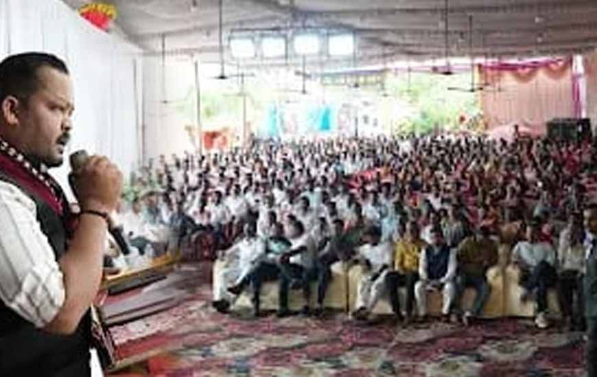 संत रविदास महाराज की 650वीं जयंती पर ब्यौहारी में निकली विशाल समरसता संकल्प यात्रा