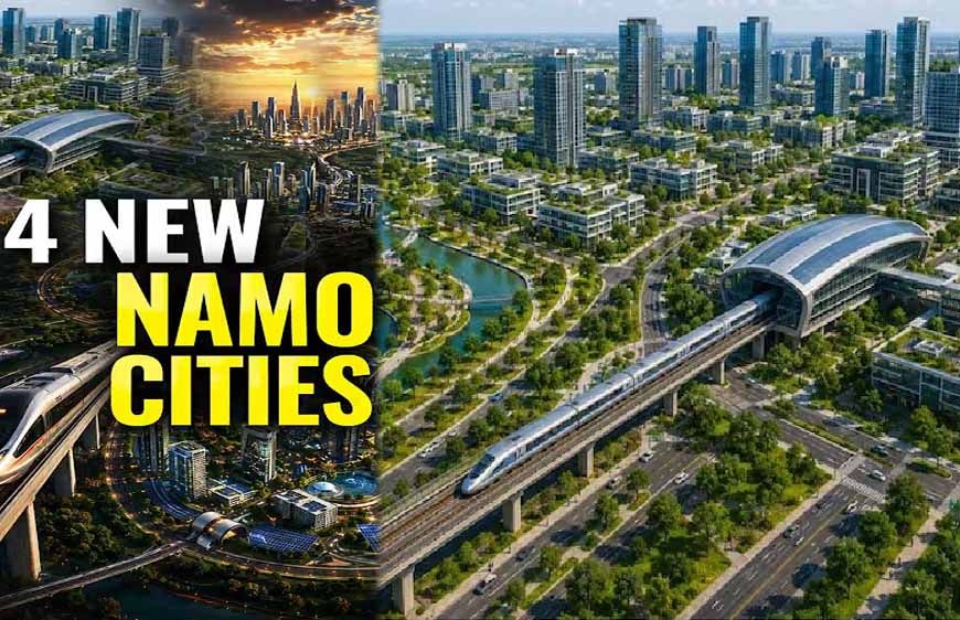 हरियाणा में बसेगा गुरुग्राम जैसा नया शहर, KMP एक्सप्रेसवे किनारे 9 हजार एकड़ में बनेगी नमो सिटी