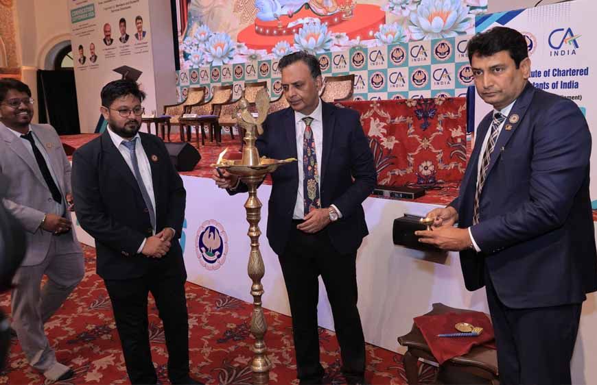 आईसीएआई भोपाल शाखा द्वारा नवनिर्वाचित चार्टर्ड अकाउंटेंट्स हेतु भव्य दीक्षांत समारोह का आयोजन